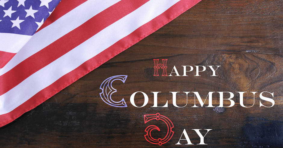 Happy Columbus Day Mauldin SC