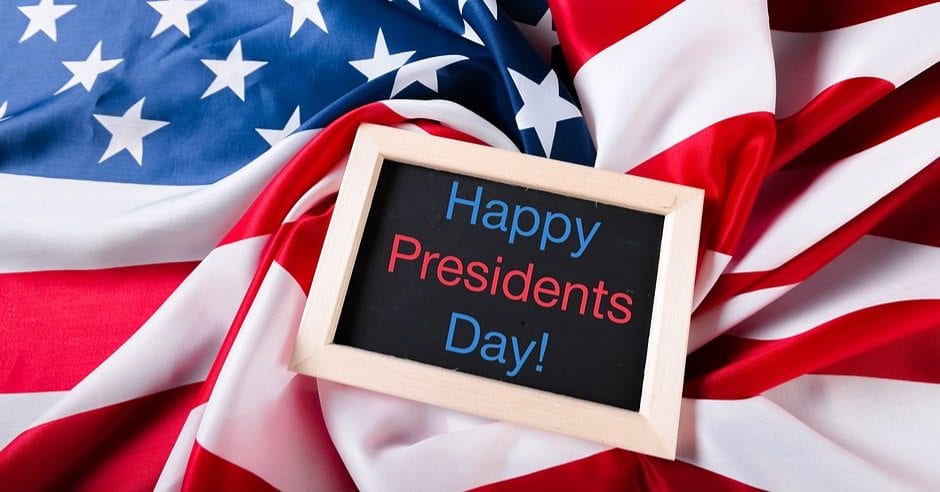 Happy Presidents Day Sunnyvale CA