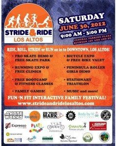 Stride and Ride Los Altos, June 30, 2012