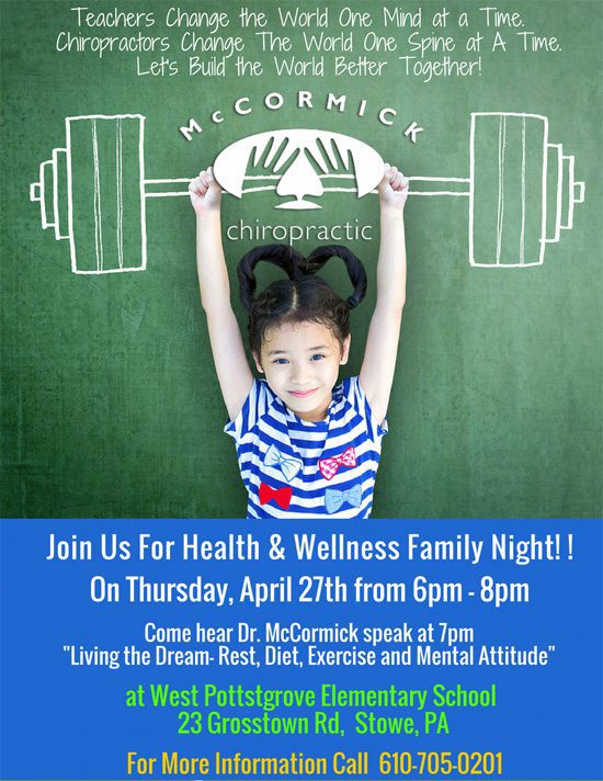 Join Us For Health & Wellness Family Night!