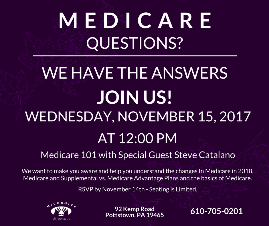 Medicare Questions? We Have The Answers – Join Us!